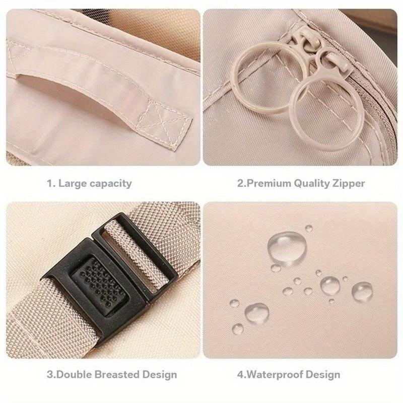 8pcs/set Travel Storage Set, Travel Storage Bag, Travel Clothing Classification Storage Bag