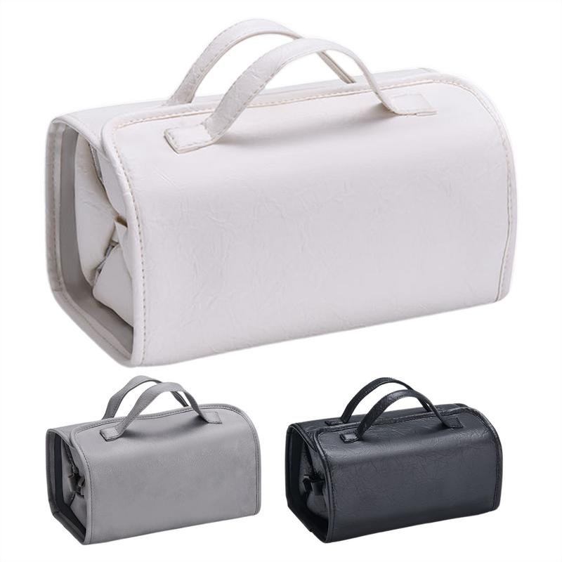 4in 1 Makeup Bag Mesh Cosmetic Case for Women Portable Travel Toiletries Organizer Beauty Zipper Brushes Lipstick Storage Bag