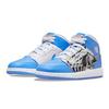 New Jordan 1 Mid Sneaker School Game Winner GS DR6492-100