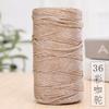 Mercerized Cotton And Linen Flat Belt Thread Light Body Ice Silk Crochet Hook Hat Wool Ball Handmade Diy Knitting Material Package