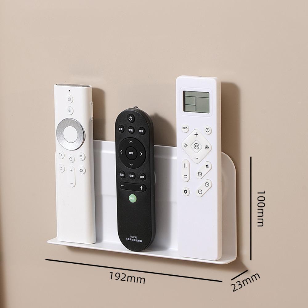 Self-Adhesive Magnetic Remote Control Holder Wall Mounted Remote Control Organizers