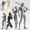 15cm  Figures Jointed Doll Model Male  Female  Painting Drawing Sketch Mannequin Wooden Manikin