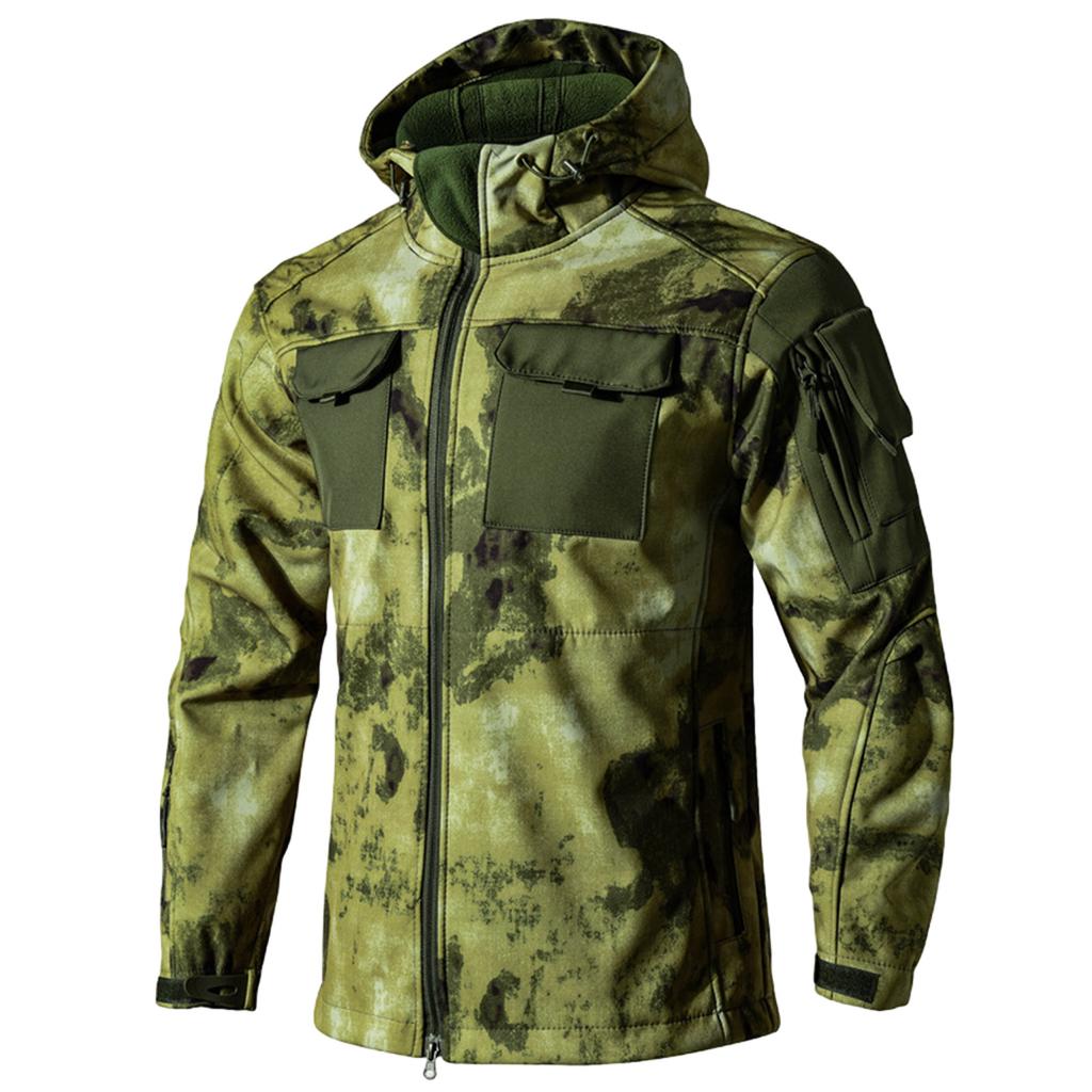 Men's Winter Camouflage Jackets Men's Fashion Trend Jackets Breathable Windproof Jackets Outdoor Sports Jackets