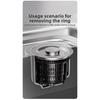 New Retractable Sink Drain Strainer ABS Anti-Clog Kitchen Sink Plug Sink Food Catcher Basket for Inner diameter 7.6-8cm