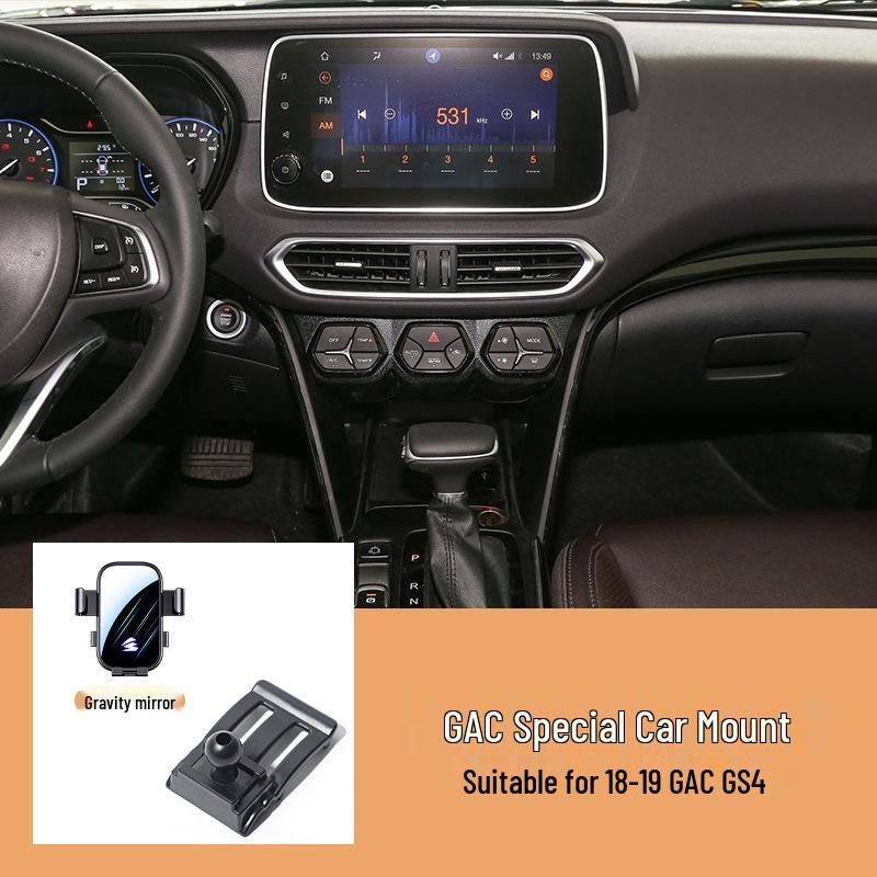 Horizontal Car Phone Holder for GAC GS3/GS4/GA6/GS8/M6/M8 Yingbao