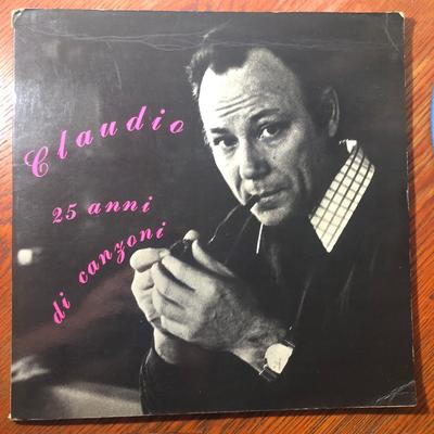 LP Record CLAUDIO VILLA - 25 Anni Di Canzoni LPX4 Cetra 1969 Italy Pop Used