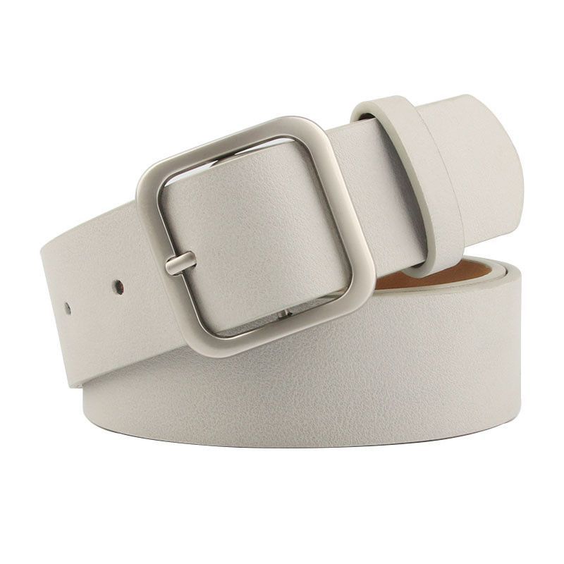 Chic And Versatile Pu Waist Belt For Women And Men Featuring Colorful Buckles For Outfits Trendy