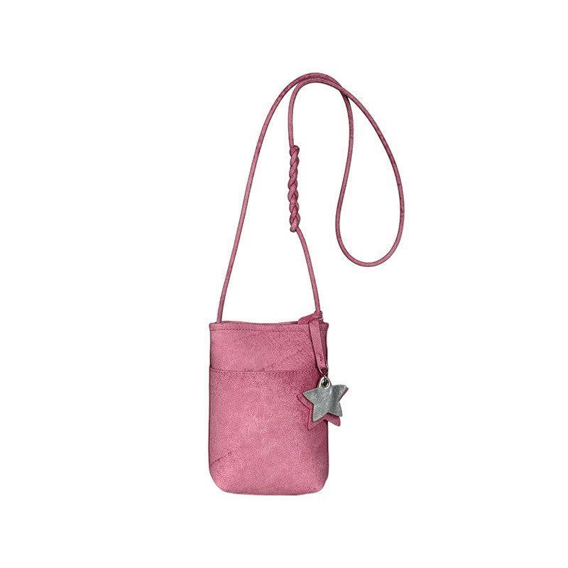 Vertical Style Mobile Phone Bag, Niche Daily Single Shoulder Crossbody Bag, Small Wallet