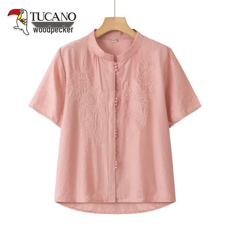 TUCANO Новый женский летний комплект и блузка в китайском стиле 3XL