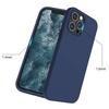 Coque de protection - toproduits® - iphone 13 pro max - bleu - 2 verres trempés - résistant aux rayures