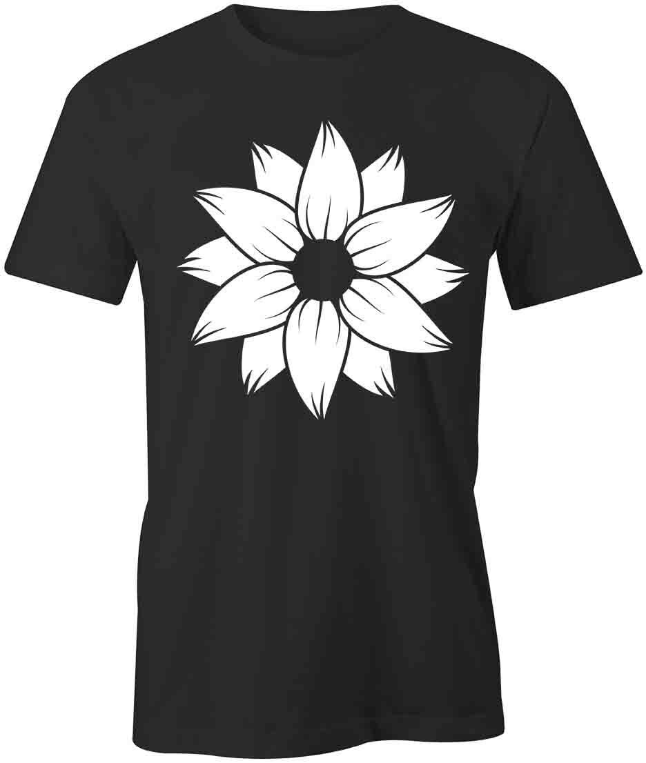 SUNFLOWER TShirt Tee Short-Sleeved Cotton FLORAL CLOTHING S1BSA424 XXL
