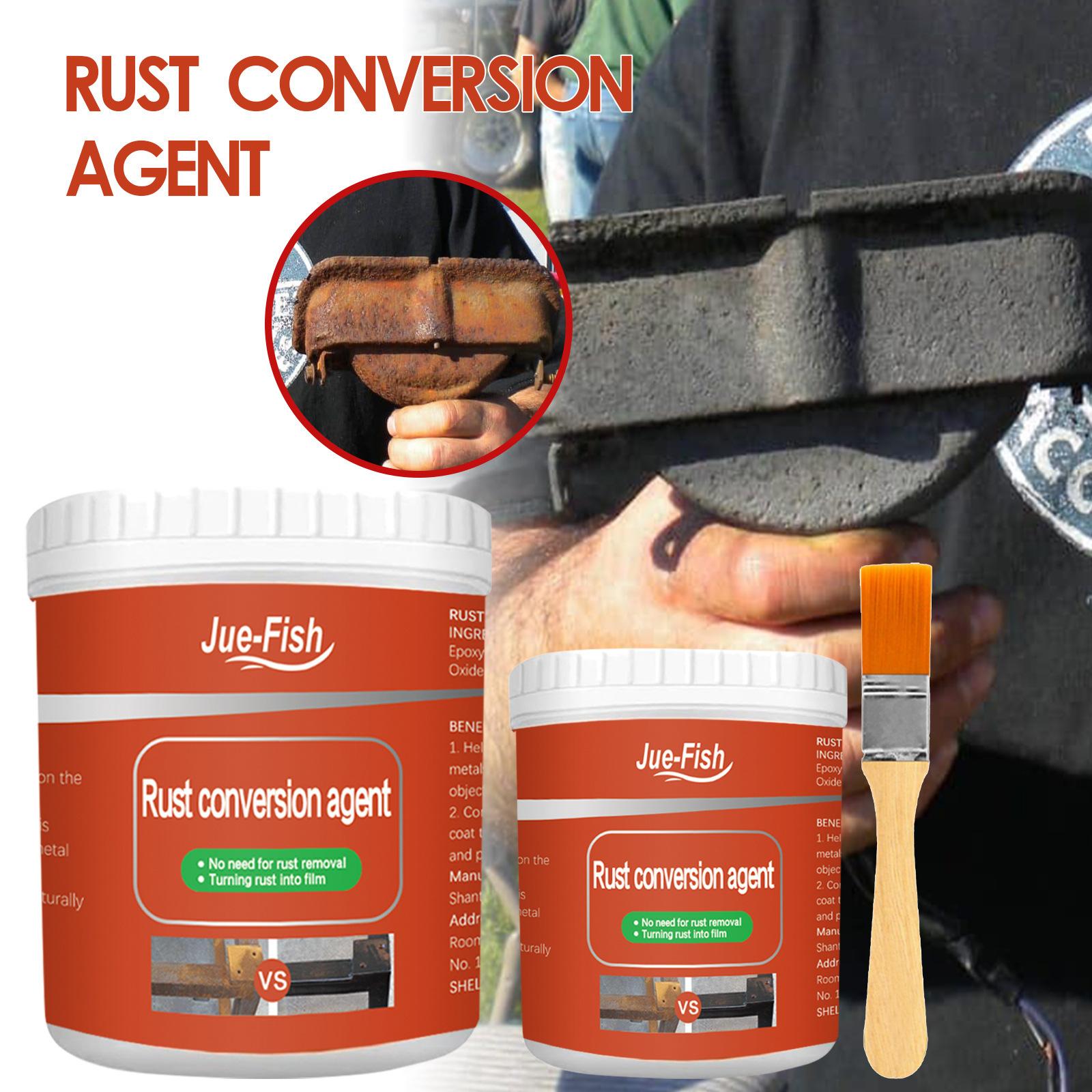 100/300g  Auto Paint Metal Conversion Agent Rust Removal Converter Metal Rust Remover Waterproof Metal Rust Remover 100ml