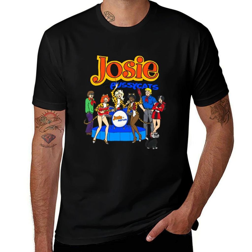 Josie And The Pussycats New Colors Tshirt Unisex T Shirt Heavy Cotton Unisex T Shirts High Quality Luxury Brand Tshirt