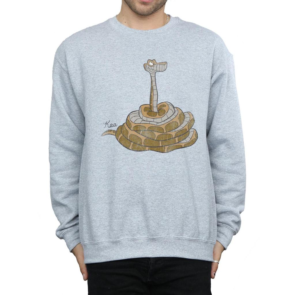 Disney Mens The Jungle Book Classic Kaa Sweatshirt