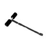 Adjustable Sit Up Assistant Device Strong Load Bearing Sit Up Exercise Equipment for HouseholdBlack