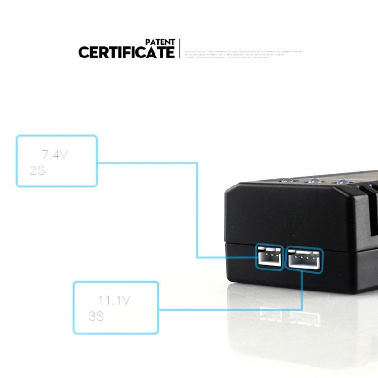 EU/US Plug AC 100-240V B3 20W Compact Balance Charger for 2S 3S Lithium Battery