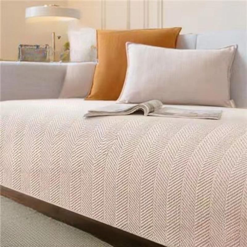 Chenille Sofa Cushion Four Seasons Universal Non-Slip Affordable Luxury Style Modern High-End Simple Cover Towel Sofa Cover