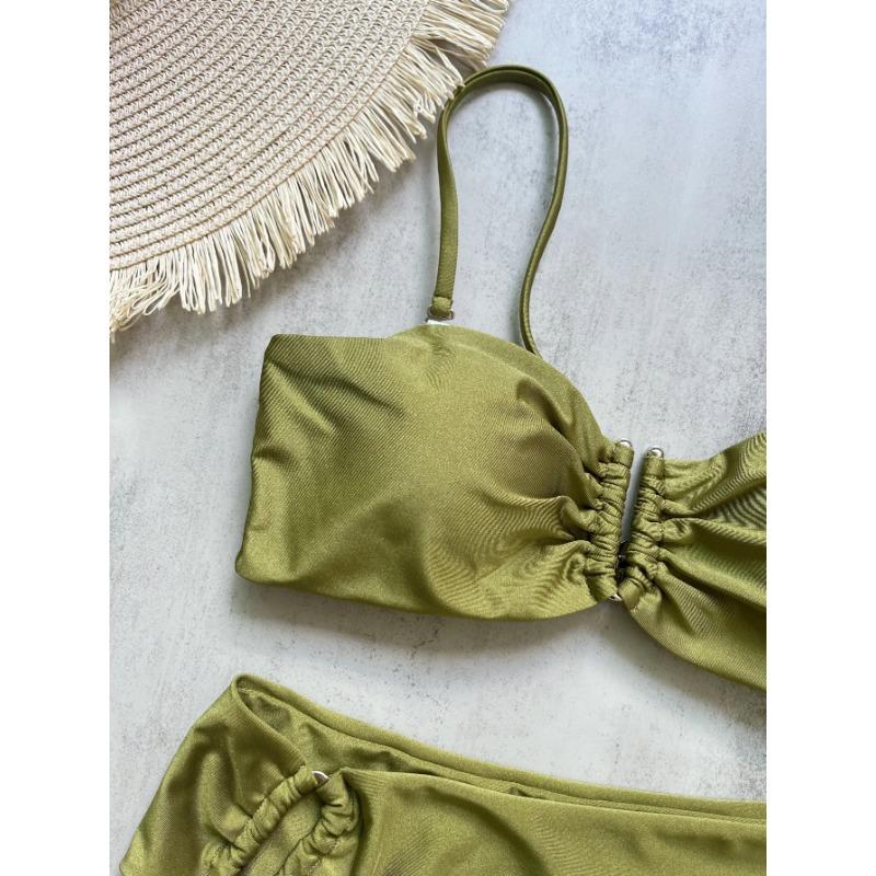 Bikini Push Up Costume de Baie Femei 2025 Sexy Costume de Baie Femei Set Bikini Brazilian Tanga Biquini Costume de Baie Costume de Plajă Solide