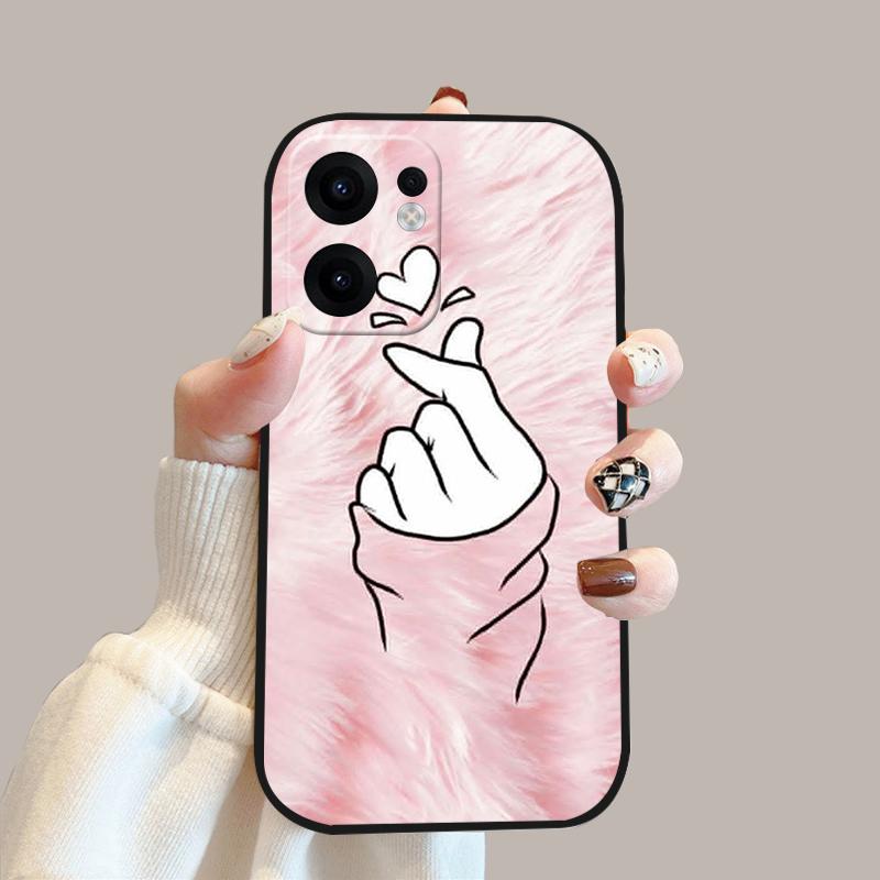 Cartoon Case For Oppo Reno13 F Shockproof Soft Silicone TPU Phone Cover For Oppo Reno 13 F 13F 4G 5G Coque Reno13F Fundas Capa
