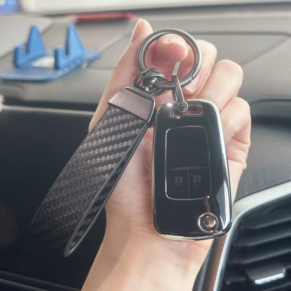 Key Fob Cover With Keychain Lanyard For Chevrolet Cruze Epica Lova Camaro Impala For Buick Opel Vauxhall Insignia Astra J Mokka