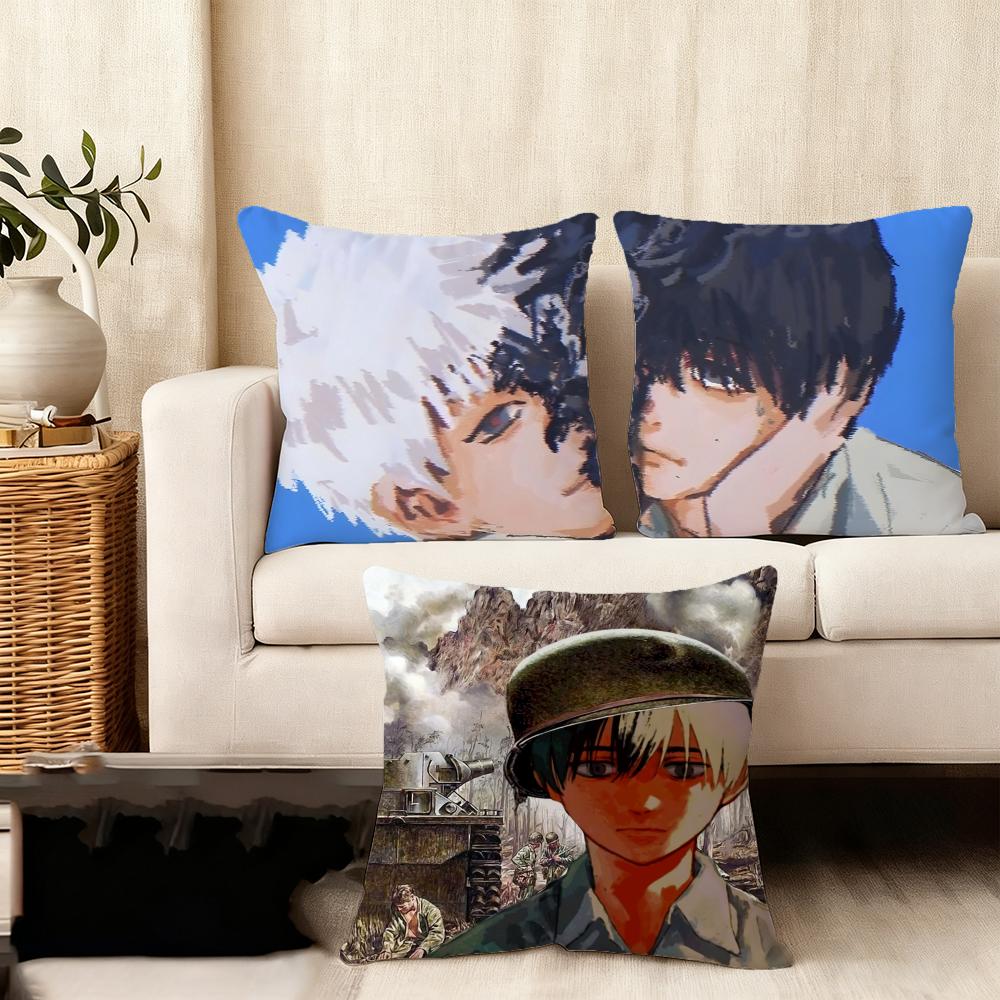 The Summer Hikaru Died Cushion Cover Soft Plush Fabric Double-Sided Printed Sofa Cushion Cover For All Seasons Home Decor Gift