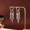 Elegant Long Tassel Earrings - High-End Fashion, Slimming Face Jewelry, Fairy Style Ear Cuffs