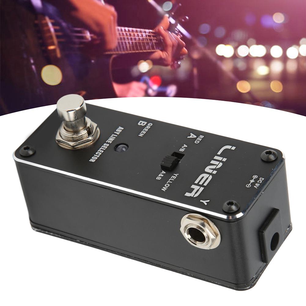 1pc ALR-3 Signal Switcher ALR-3 Guitar Effect Pedal Foot Peda Line Selector Guitar Pedal Electric Guitars Pedals For Clear Tone
