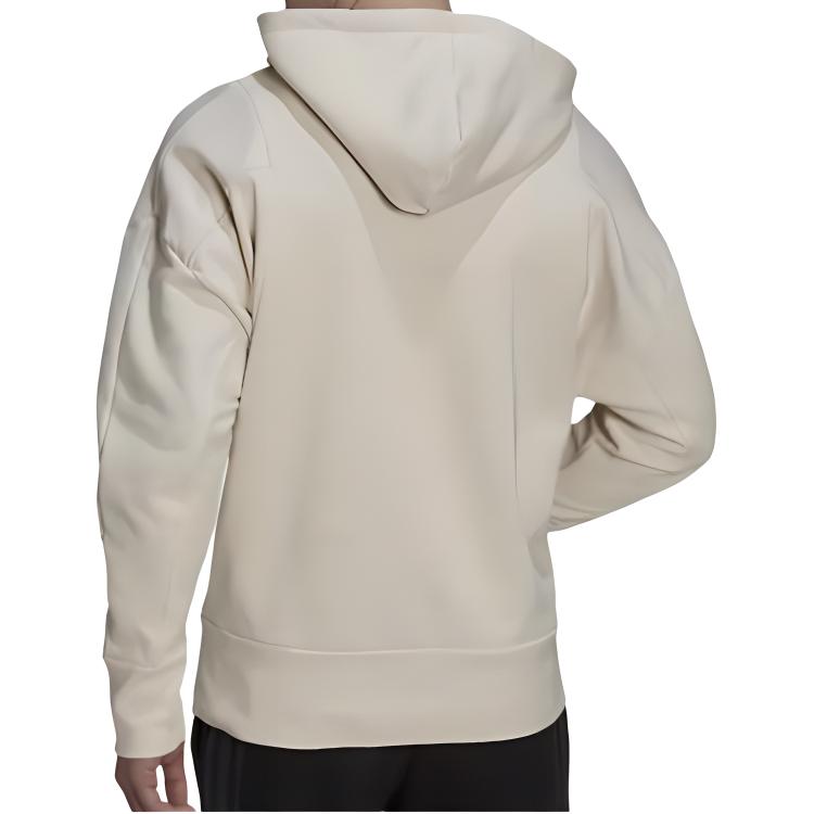 adidas Studio Lounge Cotton Blend Hoodie Men Tops Off-White HB0483