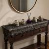 Black Lace Tablecloth Halloween Table Runner, Spider Web Runners, 17.7 x Retro Cocktail Party Decor 70.9Inch for Home Dinner Kitchen Mantel