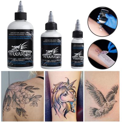 Yousheng 30/125/250ML Gel de Transfer de Tatouage Séchage Rapide Longue Durée Professionnel Gel de Pochoir de Tatouage Copieur Thermique Solution Crème Produit de Transfert de Tatouage