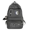 Schoolbag Backpack Fashion Women's Large Capacity Travel Computer Backpack Men's Casual Bag Junior High School Student High School Elementary School 