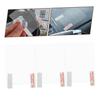 ABOOFAN 10 PCS High Temperature Resistant Car Clear Static Film for Dash Cam Record