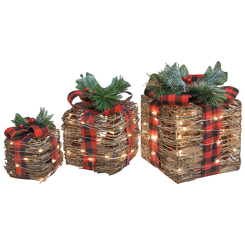 Vánoční dekorace Dárková krabička Dekorace dvora Dekorace okna Rekvizity