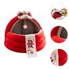 Cat Bed Sleeping Year Decoration Cute Sturdy Portable Kitten Warm Nest Small Pet Supplies