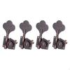 4 Pieces Bass Tuner Pegs String Tuning Opened Knob Guitar Button Ukulele for