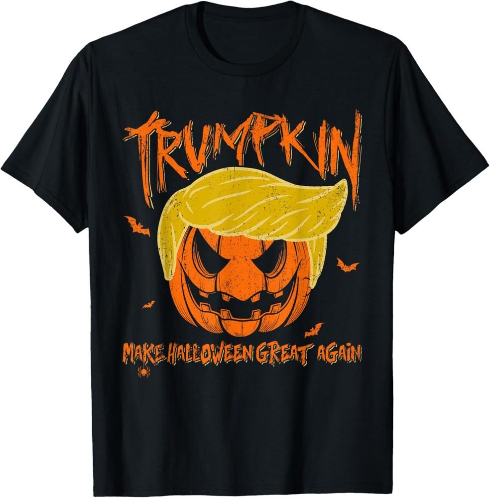 Halloween Trumpkin Make Halloween Great Again Funny T-Shirt Unisex T-Shirt XL