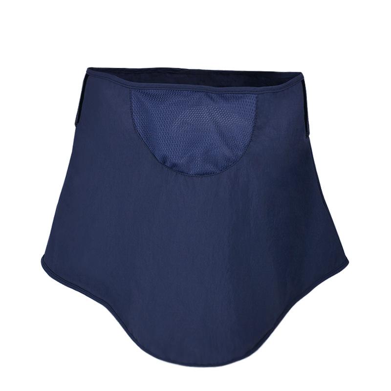 9252 summer big brim bucket hat men's mountaineering fishing breathable sunscreen sunshade mask hat set