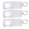 Photo Bottle Opener Keychian Large Size Acrylic Transparent Bottle Opener Keyring for Scenic Area