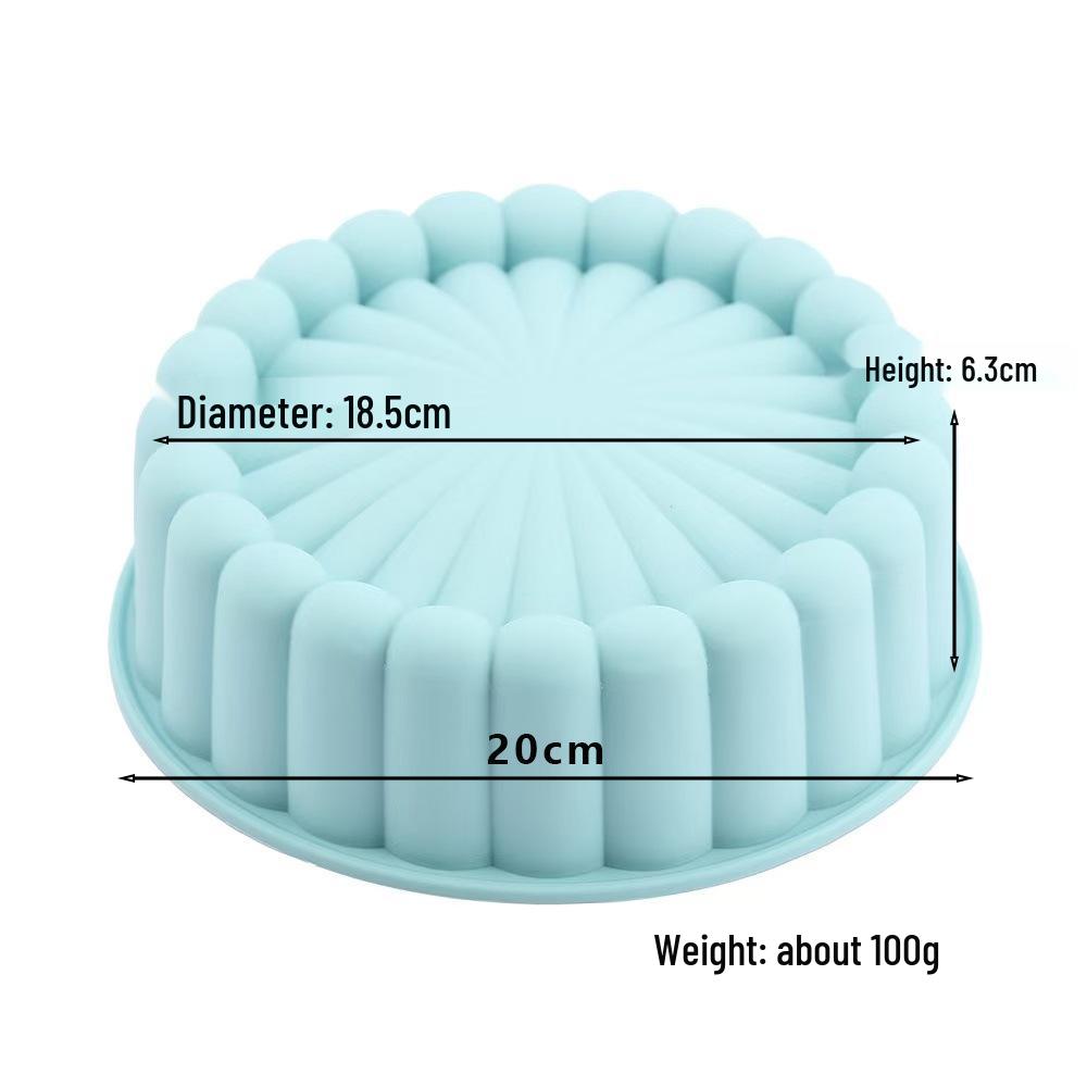 

8.5 Sunflower Horseshoe Silicone Cake Mold