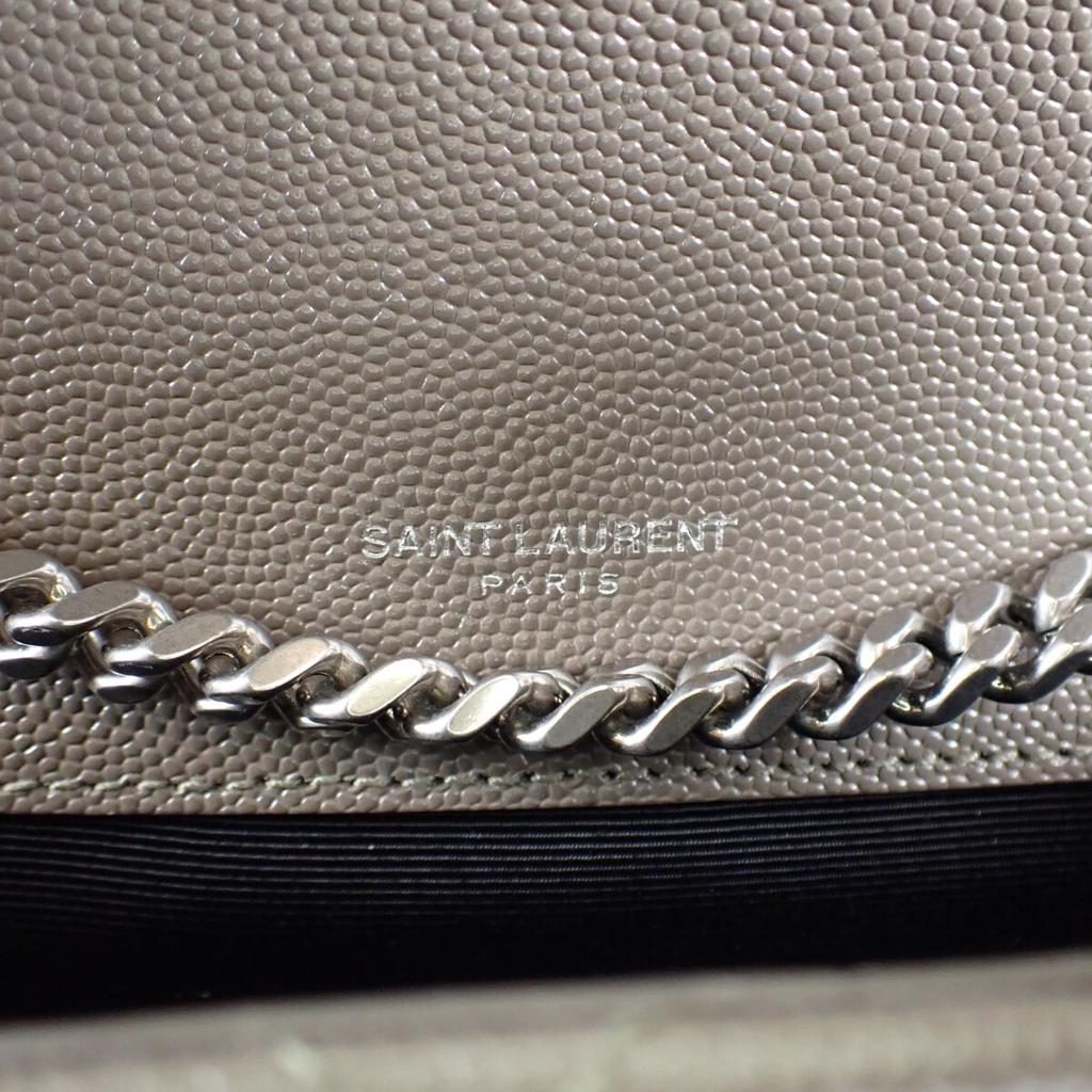 Saint Laurent 600195BOW961545 Shoulder Bag Gray Women
