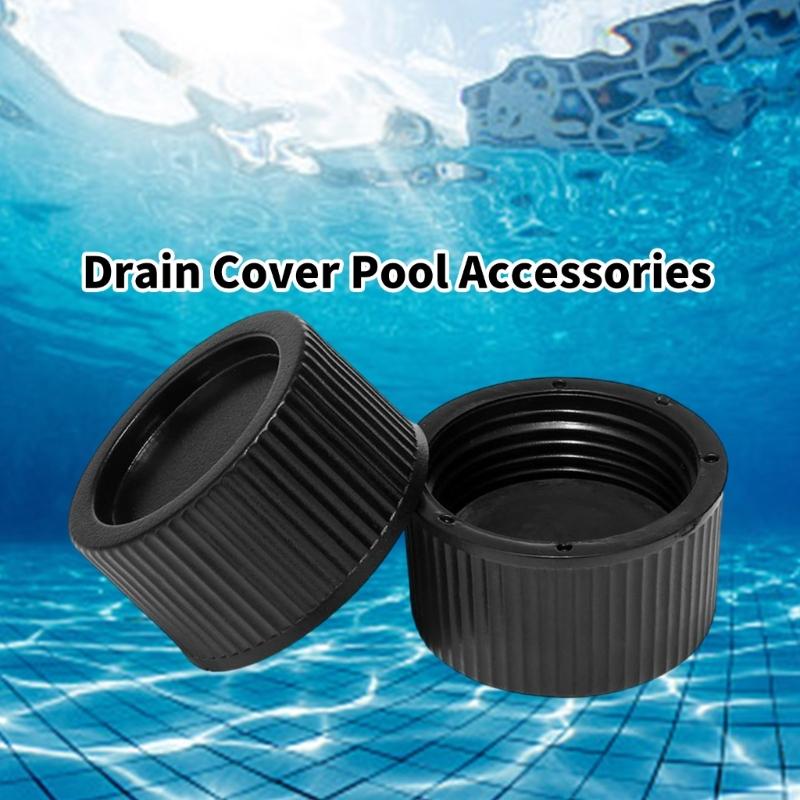 Pool Drain Cover Replacement Pool Filter Drain Lid Easy Installation Filter Accessories Plastic Texture for Pool