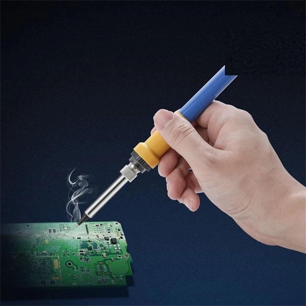 DC12V / 60w Car Battery Low Voltage Electrical Soldering Iron Head Clip Welding