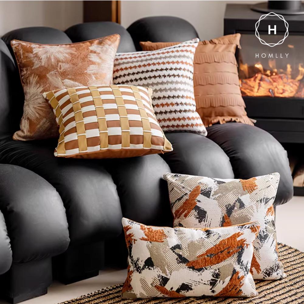Homlly Minami Designer Pillow Covers (x2pcs)