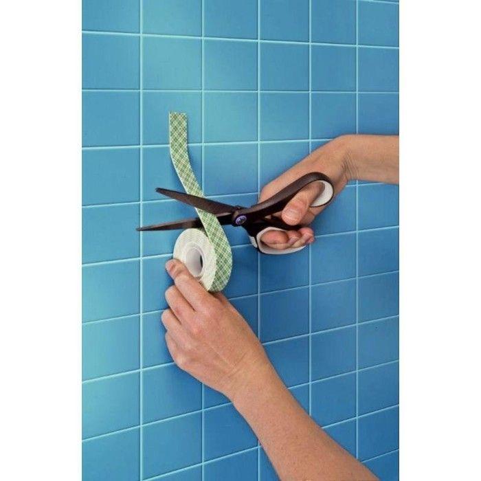 Oboustranná upevňovací páska - 3M - 19 mm x 1,5 m - Silná přilnavost - Víceúčelová - Bílá