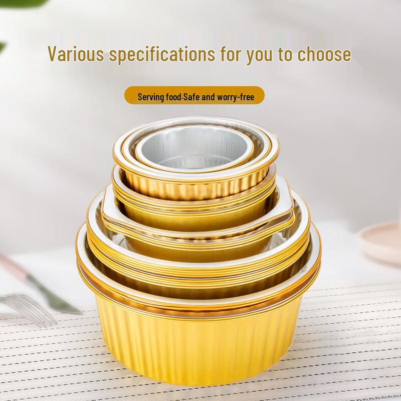 Disposable Aluminum Foil Food Containers with Lids