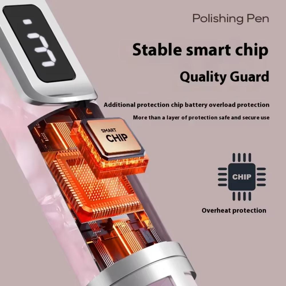 Multiple Gears Electric Nail Drill Low Noise Nails Sander File Set Electric Nail Grinder  Nail Art