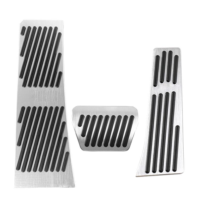 Aluminum Car Foot Pedals For BMW IX IX5  2022 2023 Accelerator Gas Fuel Brake Pedal Rest Pedal Pads Mats Covers