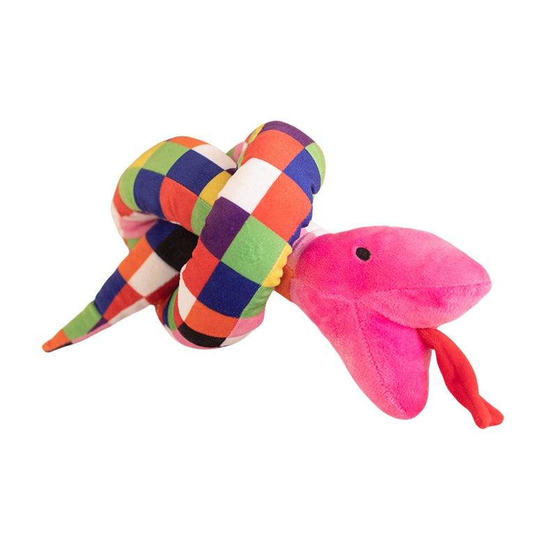 Elmer's Colors Elefant Gosedjur Mjuk Och Mysig Gosedjur För Barn