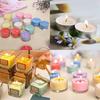 100Pcs Functional Smokeless Candle Wicks - Large Wicks for Soy Wax Candles Making Supplies for Pillar Candle Making and DIY