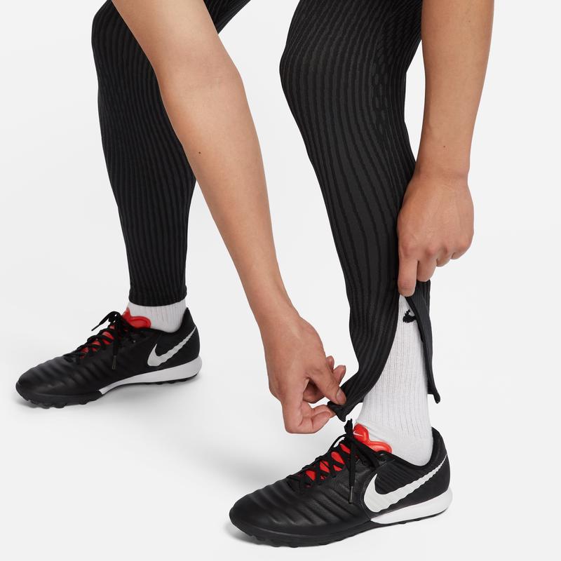 Nike Dri-Fit Adv Logo Mid-Waist Drawstring Comfortable Casual Knitted Sports Pants Men Pants Black Coal-Black White FN2410-010